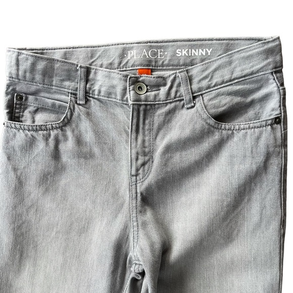 PLACE from The Children’s Place ~ Dove Grey Skinny Jeans ~ Size 12 - Picture 3 of 9